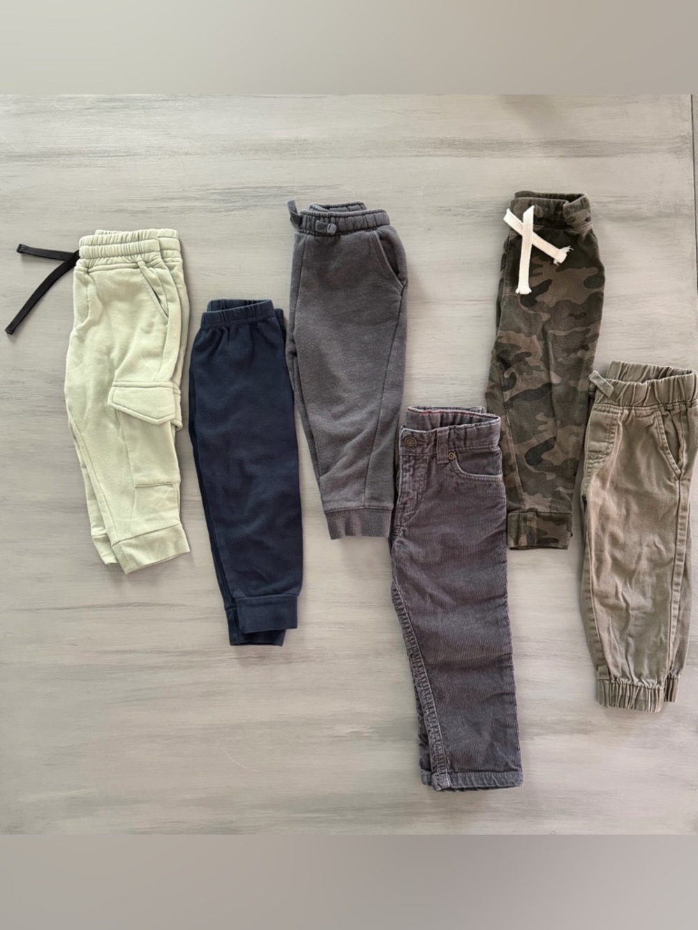 Boys 2T Pants Lot- Carters, Ben Sherman, Old Navy, Cat & Jack. Joggers, Sweats